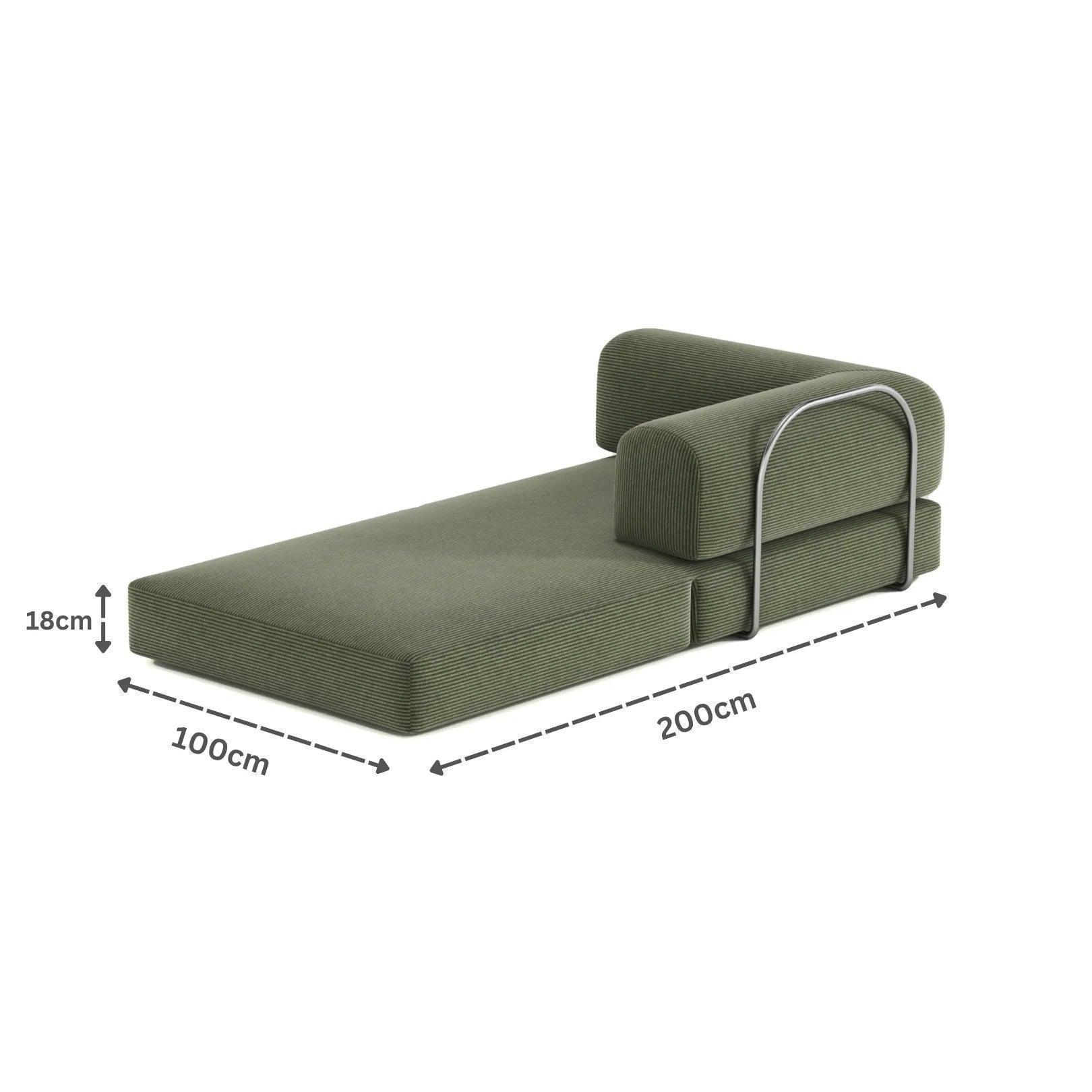 Nova Modular Corner Seat-Aegean Blue - PortaSofa